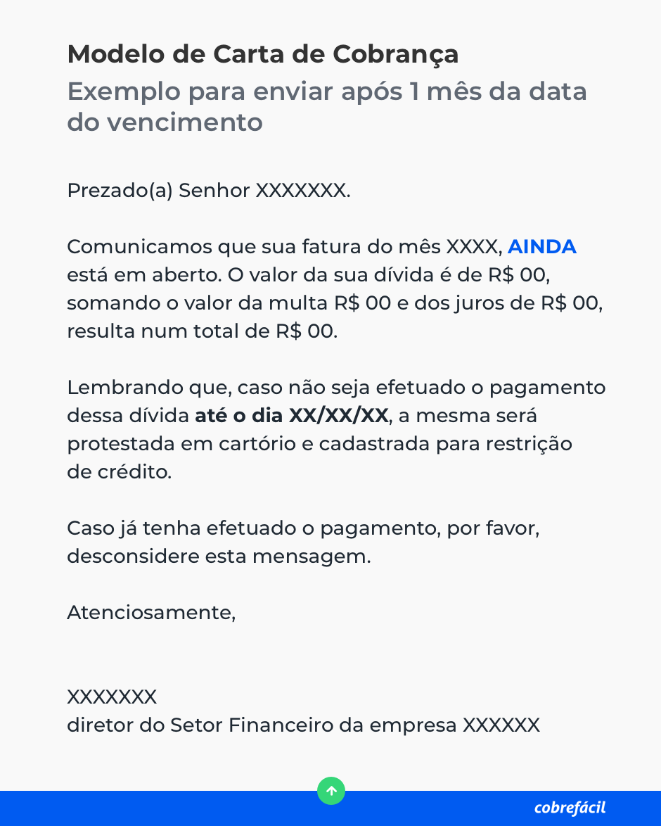 Exemplo De Carta Comercial Para Empresa Novo Exemplo